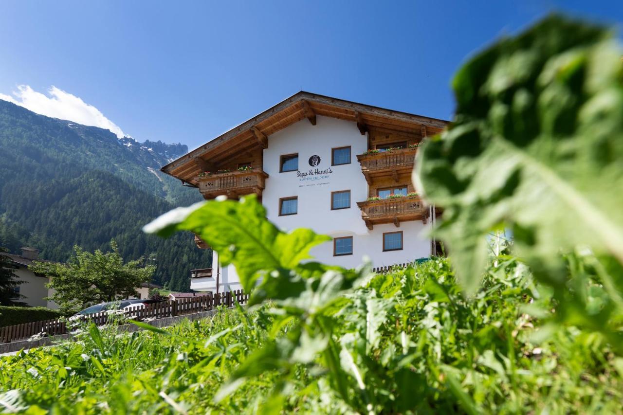 Sepp & Hannis Suiten Im Dorf Neustift im Stubaital Exteriör bild